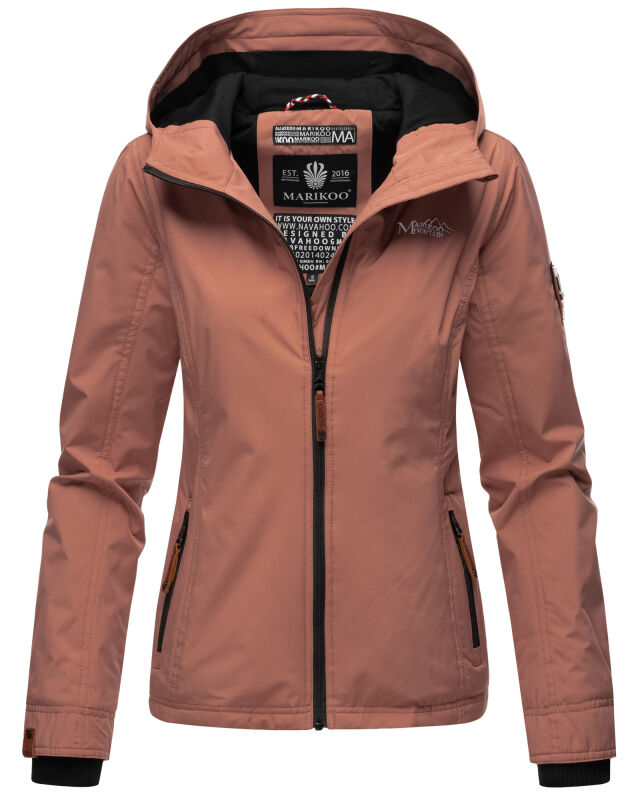 Marikoo Brombeere Damen Übergansjacke B862 Terracotta Größe L - Gr. 40