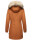 Navahoo Cristal Damen Winterjacke Parka mit Kunstfell B669 Cinnamon Gr.XS