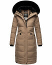 Navahoo Fahmiyaa Damen lange Winterjacke Mantel gesteppt...
