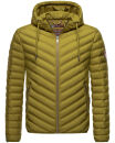 Navahoo Fey-Tun leichte Herren Steppjacke mit Kapuze und Stehkragen B837 Moos Grün Größe S - Gr. S