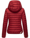 Navahoo Ich Bin Hübsch leichte Damen Steppjacke B838 Blood Red Größe M - Gr. 38