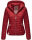 Navahoo Ich Bin Hübsch leichte Damen Steppjacke B838 Blood Red Größe M - Gr. 38