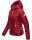 Navahoo Ich Bin Hübsch leichte Damen Steppjacke B838 Blood Red Größe M - Gr. 38