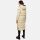 Navahoo Isalie Damen lange Winter Steppjacke Wintermantel B871 B872 Pebble Grey Größe L - Gr. 40