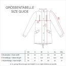 Marikoo Kamil warme Damen Winter Jacke lang B807 Blood Red Größe XS - Gr. 34