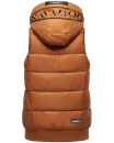 Navahoo Kassidy Damen Stepp Weste Übergangsweste B860 Cinnamon Größe XS - Gr. 34