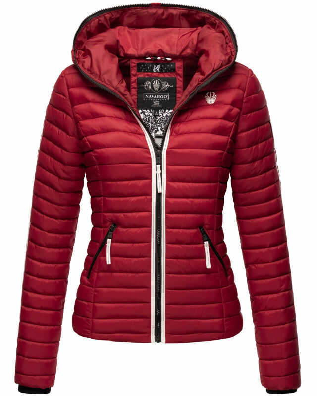 Navahoo Kimuk Princess leichte Damen Steppjacke B811 Blood Red Größe S - Gr. 36