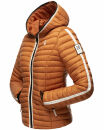 Navahoo Kimuk Princess leichte Damen Steppjacke B811 Cinnamon Größe M - Gr. 38