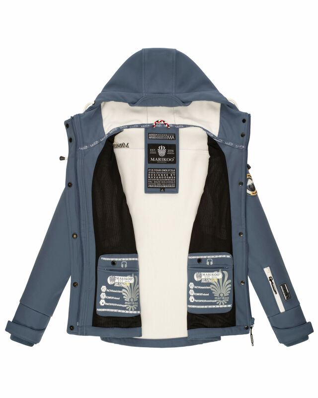 Marikoo Kleinezicke Damen Outdoor Softshell Jacke Übergangsjacke B864,  79,90 €
