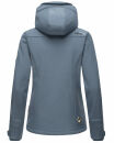 Marikoo Kleinezicke Damen Outdoor  Softshell Jacke Übergangsjacke B864 Dusty Blue Größe M - Gr. 38