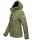 Marikoo Kleinezicke Damen Outdoor  Softshell Jacke Übergangsjacke B864 Olive Größe S - Gr. 36