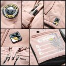 Marikoo Kleinezicke Damen Outdoor  Softshell Jacke Übergangsjacke B864 Weinrot Größe S - Gr. 36
