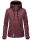 Marikoo Kleinezicke Damen Outdoor  Softshell Jacke Übergangsjacke B864 Weinrot Größe S - Gr. 36