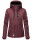 Marikoo Kleinezicke Damen Outdoor  Softshell Jacke Übergangsjacke B864 Weinrot Größe M - Gr. 38