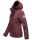 Marikoo Kleinezicke Damen Outdoor  Softshell Jacke Übergangsjacke B864 Weinrot Größe M - Gr. 38