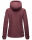 Marikoo Kleinezicke Damen Outdoor  Softshell Jacke Übergangsjacke B864 Weinrot Größe M - Gr. 38