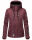 Marikoo Kleinezicke Damen Outdoor  Softshell Jacke Übergangsjacke B864 Weinrot Größe XL - Gr. 42