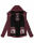 Marikoo Kleinezicke Damen Outdoor  Softshell Jacke Übergangsjacke B864 Weinrot Größe XL - Gr. 42