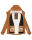 Marikoo Kleinezicke Damen Outdoor  Softshell Jacke Übergangsjacke B864 Karamel Größe L - Gr. 40
