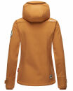 Marikoo Kleinezicke Damen Outdoor  Softshell Jacke Übergangsjacke B864 Karamel Größe XXL - Gr. 44