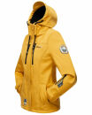 Marikoo Kleinezicke Damen Outdoor  Softshell Jacke Übergangsjacke B864 Amber Yellow Größe M - Gr. 38
