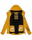 Marikoo Kleinezicke Damen Outdoor  Softshell Jacke Übergangsjacke B864 Amber Yellow Größe M - Gr. 38