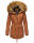 Marikoo La Viva Princess Damen Winterjacke mit Kapuze B813 Cinnamon Größe XS - Gr. 34