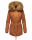 Marikoo La Viva Princess Damen Winterjacke mit Kapuze B813 Cinnamon Größe XS - Gr. 34