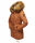 Marikoo La Viva Princess Damen Winterjacke mit Kapuze B813 Cinnamon Größe XS - Gr. 34