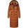 Navahoo Isalie Damen lange Winter Steppjacke Wintermantel B871 B872 Cinnamon Größe XL - Gr. 42