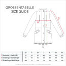 Navahoo Lindraa Damen Parka Regenjacke warm gefüttert Teddyfell Kapuze B847 Blood Red Größe L - Gr. 40