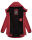 Navahoo Lindraa Damen Parka Regenjacke warm gefüttert Teddyfell Kapuze B847 Blood Red Größe L - Gr. 40