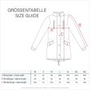 Navahoo Lindraa Damen Parka Regenjacke warm gefüttert Teddyfell Kapuze B847 Cinnamon Größe L - Gr. 40