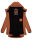 Navahoo Lindraa Damen Parka Regenjacke warm gefüttert Teddyfell Kapuze B847 Cinnamon Größe XL - Gr. 42