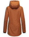 Navahoo Lindraa Damen Parka Regenjacke warm gefüttert Teddyfell Kapuze B847 Cinnamon Größe XXL - Gr. 44