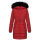 Navahoo Lotusblüte Princess Damen Winter Steppjacke mit Kapuze B897 Blood Red Größe S - Gr. 36