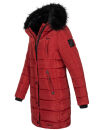 Navahoo Lotusblüte Princess Damen Winter Steppjacke mit Kapuze B897 Blood Red Größe M - Gr. 38