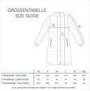 Navahoo Lotusblüte Princess Damen Winter Steppjacke mit Kapuze B897 Blood Red Größe M - Gr. 38