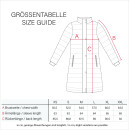 Navahoo Lotusblüte Princess Damen Winter Steppjacke mit Kapuze B897 Blood Red Größe L - Gr. 40
