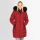 Navahoo Lotusblüte Princess Damen Winter Steppjacke mit Kapuze B897 Blood Red Größe XL - Gr. 42