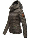 Marikoo Löwenbaby leichte Damen Steppjacke B839 Anthrazit Größe XS - Gr. 34