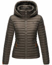 Marikoo Löwenbaby leichte Damen Steppjacke B839 Anthrazit Größe S - Gr. 36