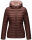 Marikoo Lucy Damen Steppjacke Übergangsjacke B651 Schoko Größe L - Gr. 40
