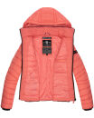 Navahoo Lulana Damen Steppjacke Übergangsjacke B650 Rose Coral Größe S - Gr. 36
