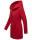 Marikoo Maikoo Damen Mantel mit Kapuze Trenchcoat Jacke B819 Blood Red Größe M - Gr. 38