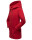 Marikoo Maikoo Damen Mantel mit Kapuze Trenchcoat Jacke B819 Blood Red Größe M - Gr. 38