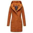 Marikoo Maikoo Damen Mantel mit Kapuze Trenchcoat Jacke...