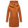 Marikoo Maikoo Damen Mantel mit Kapuze Trenchcoat Jacke B819 Cinnamon Größe XL - Gr. 42