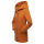 Marikoo Maikoo Damen Mantel mit Kapuze Trenchcoat Jacke B819 Cinnamon Größe XL - Gr. 42