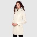 Marikoo Mayleen Damen Softshell Jacke mit Kapuze B856 Offwhite Größe M - Gr. 38